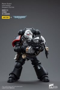 Figura articulada de Sargento Rychas de los Intercesores de la Guardia del Cuervo en Warhammer 40k por Joy Toy - Imagen 6