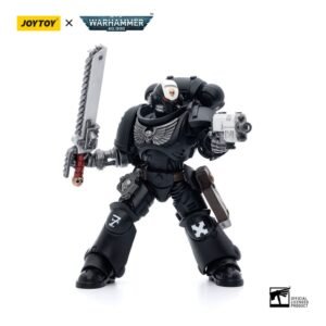 Figura articulada de Sargento Kalock de los Intercesores de Asalto de los Manos de Hierro en Warhammer 40k por Joy Toy - Imagen 3