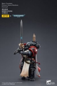 Figura articulada de Eberwulf de la Hermandad de Espadas de los Templarios Negros en Warhammer 40k por Joy Toy - Imagen 6