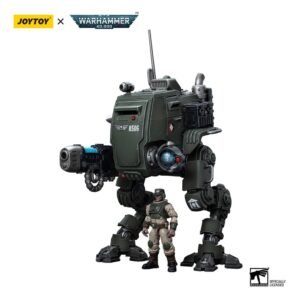 Figura articulada de Astra Militarum Cadian Armoured Sentinel en Warhammer 40k por Joy Toy - Imagen 3