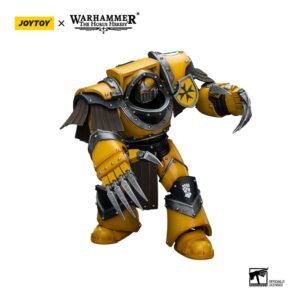 Figura articulada de Legionario Cataphractii con Garras Relámpago de la Escuadra de Terminadores Cataphractii de la Legión de los Puños Imperiales en Warhammer The Horus Heresy por Joy Toy - Imagen 4