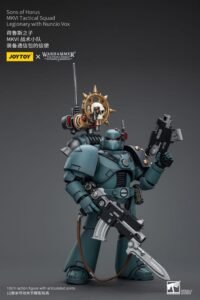 Figura articulada de Legionario con Nuncio Vox de la Escuadra Táctica MKVI de los Hijos de Horus en Warhammer The Horus Heresy por Joy Toy - Imagen 2