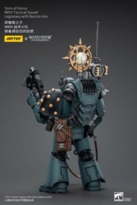 Figura articulada de Legionario con Nuncio Vox de la Escuadra Táctica MKVI de los Hijos de Horus en Warhammer The Horus Heresy por Joy Toy - Imagen 3