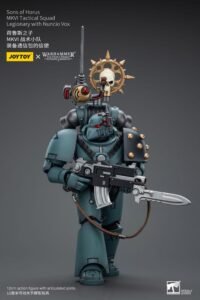 Figura articulada de Legionario con Nuncio Vox de la Escuadra Táctica MKVI de los Hijos de Horus en Warhammer The Horus Heresy por Joy Toy - Imagen 5