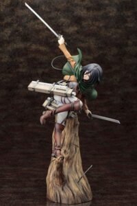 Figura de Mikasa Ackerman Renewal Package Ver. de Attack on Titan ARTFXJ por Kotobukiya - Imagen 4