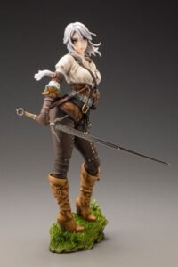 Figura de Ciri de The Witcher Bishoujo por Kotobukiya - Imagen 3