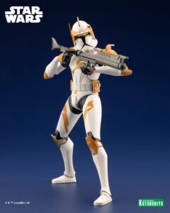 Figura de Commander Cody de Star Wars The Clone Wars ARTFX por Kotobukiya - Imagen 3