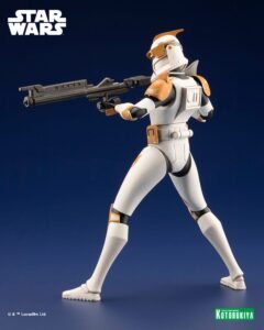 Figura de Commander Cody de Star Wars The Clone Wars ARTFX por Kotobukiya - Imagen 5