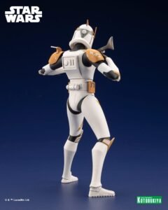 Figura de Commander Cody de Star Wars The Clone Wars ARTFX por Kotobukiya - Imagen 7