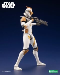 Figura de Commander Cody de Star Wars The Clone Wars ARTFX por Kotobukiya - Imagen 8