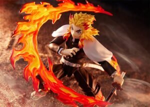 Figura articulada de Kyojuro Rengoku en Demon Slayer: Kimetsu no Yaiba por Max Factory - Imagen 3