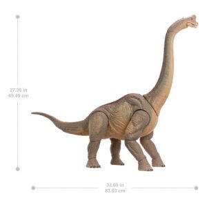 Figura articulada de Brachiosaurus en Parque Jurásico Hammond Collection por Mattel - Imagen 7