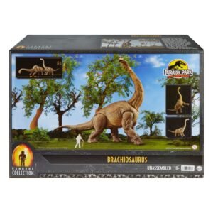 Figura articulada de Brachiosaurus en Parque Jurásico Hammond Collection por Mattel - Imagen 9