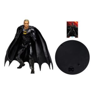 Figura de Batman Multiverse Unmasked (Gold Label) en DC The Flash Movie por McFarlane Toys - Imagen 3