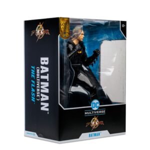 Figura de Batman Multiverse Unmasked (Gold Label) en DC The Flash Movie por McFarlane Toys - Imagen 9