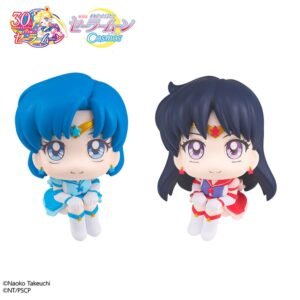 Figuras Look Up de Eternal Sailor Mercury & Eternal Sailor Mars Set en Sailor Moon Cosmos por Megahouse - Imagen 5