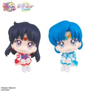 Figuras Look Up de Eternal Sailor Mercury & Eternal Sailor Mars Set en Sailor Moon Cosmos por Megahouse - Imagen 6