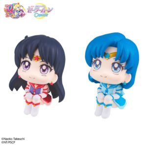 Figuras Look Up de Eternal Sailor Mercury & Eternal Sailor Mars Set en Sailor Moon Cosmos por Megahouse - Imagen 7