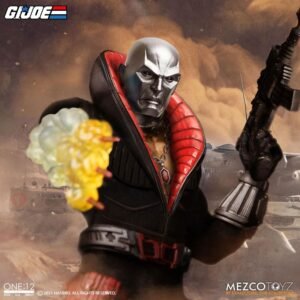 Figura articulada con luz de Destro en G.I. Joe por Mezco Toys - Imagen 8