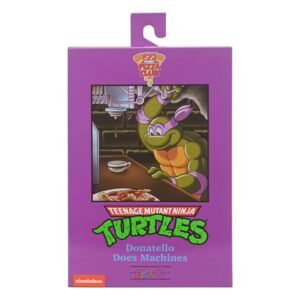 Figura articulada Ultimate de Donatello VHS en Tortugas Ninja (Dibujos Animados) por NECA - Imagen 4