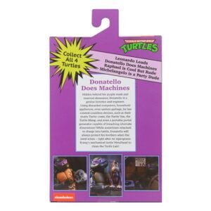 Figura articulada Ultimate de Donatello VHS en Tortugas Ninja (Dibujos Animados) por NECA - Imagen 5