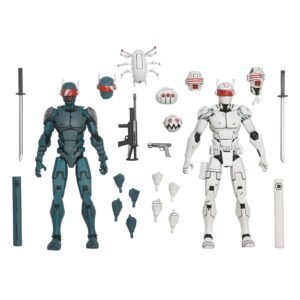 Pack de 2 Figuras articuladas Synja Robots en Tortugas Ninja (The Last Ronin) por NECA - Imagen 9