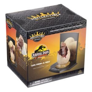 Figura Toyllectible Treasure de Huevo de Raptor Life Finds A Way en Jurassic Park por The Noble Collection - Imagen 2