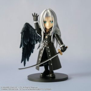 Figura de Sephiroth en Final Fantasy VII Remake Adorable Arts por Square Enix - Imagen 3