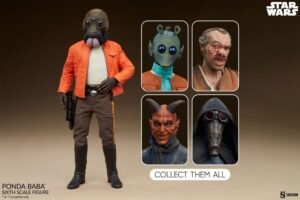 Figura articulada de Ponda Baba en Star Wars: Scum & Villainy por Sideshow Collectibles - Imagen 9