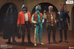 Figura articulada de Greedo en Star Wars: Scum & Villainy por Sideshow Collectibles - Imagen 3