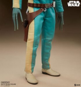 Figura articulada de Greedo en Star Wars: Scum & Villainy por Sideshow Collectibles - Imagen 8