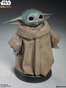 Figura tamaño real de Grogu en The Mandalorian por Sideshow Collectibles - Imagen 8