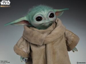 Figura tamaño real de Grogu en The Mandalorian por Sideshow Collectibles - Imagen 9