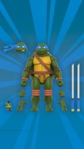 Figura articulada de Leonardo en Teenage Mutant Ninja Turtles por Super7 - Imagen 5