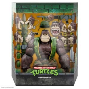 Figura articulada de Guerrilla Gorilla en Tortugas Ninja por Super7 - Imagen 4