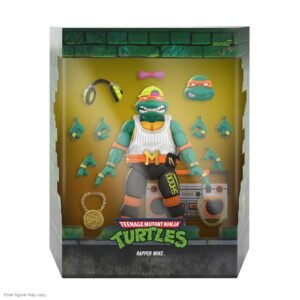 Figura articulada de Rappin' Mike en Teenage Mutant Ninja Turtles por Super7 - Imagen 2