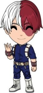 Figura Vinyl de Shoto Todoroki en My Hero Academia por You Tooz - Imagen 3