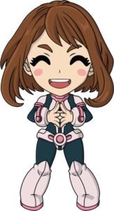 Figura Vinyl de Ochaco Uraraka en My Hero Academia por You Tooz - Imagen 2
