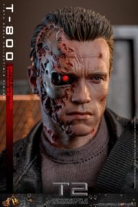 Figura Movie Masterpiece de T-800 Battle Damaged Version 2.0 en Terminator 2 por Hot Toys - Imagen 13