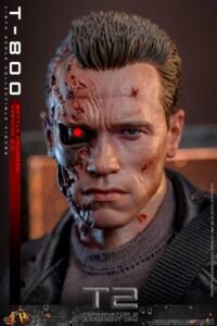Figura Movie Masterpiece de T-800 Battle Damaged Version 2.0 en Terminator 2 por Hot Toys - Imagen 14