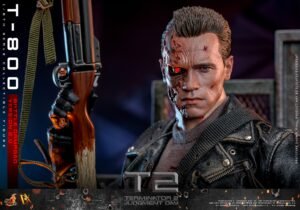 Figura Movie Masterpiece de T-800 Battle Damaged Version 2.0 en Terminator 2 por Hot Toys - Imagen 18