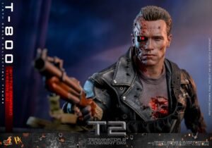 Figura Movie Masterpiece de T-800 Battle Damaged Version 2.0 en Terminator 2 por Hot Toys - Imagen 19
