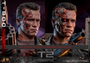 Figura Movie Masterpiece de T-800 Battle Damaged Version 2.0 en Terminator 2 por Hot Toys - Imagen 21