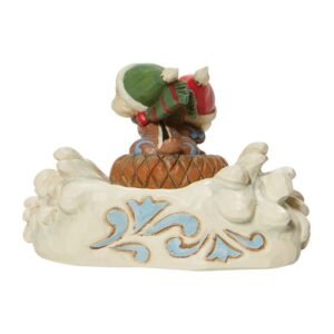 Figura de Chip & Dale en Trineo Navideño por Enesco - Imagen 2