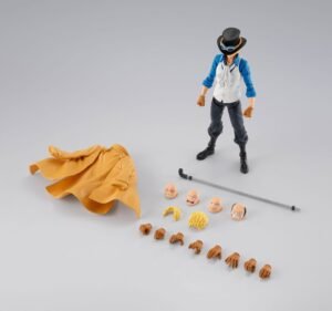 Figura S.H. Figuarts de Sabo Revolutionary Army Chief of Staff Ver. en One Piece por Bandai Tamashii Nations - Imagen 9