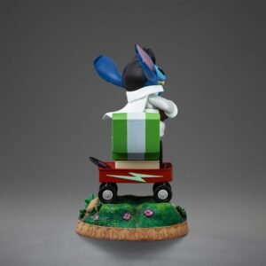 Figura Art Scale de Stitch King of Rock en Lilo & Stitch por Iron Studios - Imagen 2