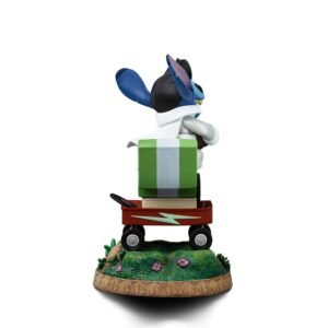 Figura Art Scale de Stitch King of Rock en Lilo & Stitch por Iron Studios - Imagen 3
