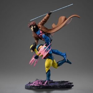 Figura Deluxe Art Scale de Gambito y Lobezno en X-Men '97 por Iron Studios - Imagen 2