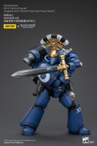 Figura de Ultramarines MK VI Tactical Squad Sergeant with Plasma Pistol and Power Sword en Warhammer The Horus Heresy por Joy Toy - Imagen 7