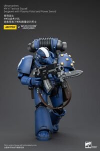 Figura de Ultramarines MK VI Tactical Squad Sergeant with Plasma Pistol and Power Sword en Warhammer The Horus Heresy por Joy Toy - Imagen 8